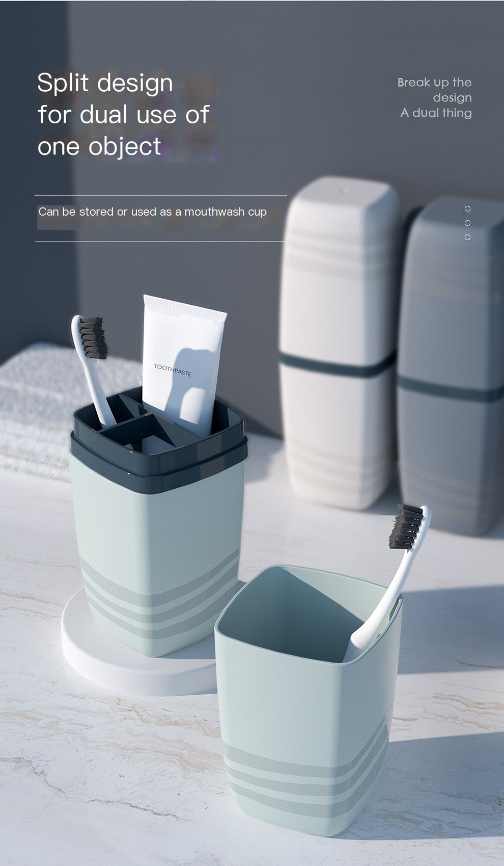 Horizon Travel Toothbrush Holder