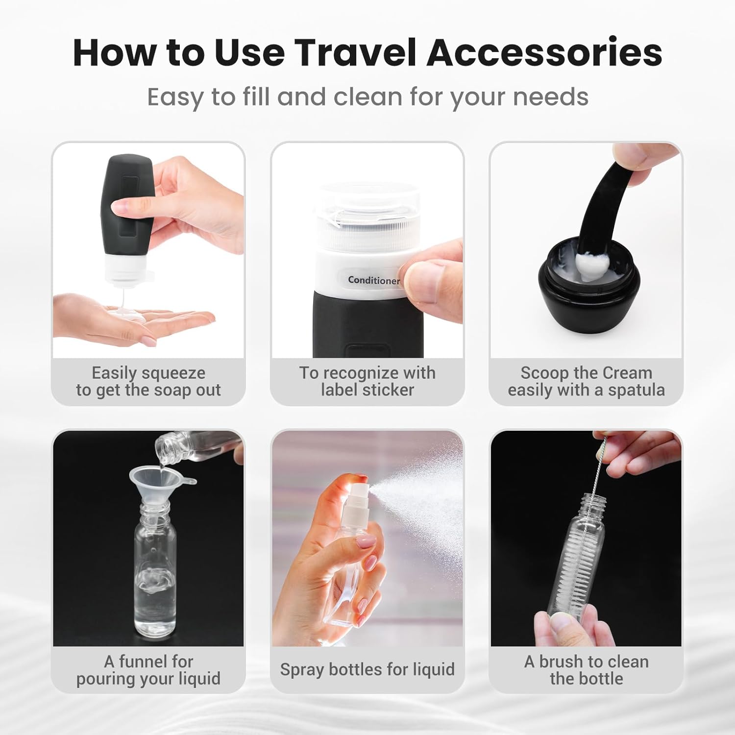 Horizon Travel Bottle Set