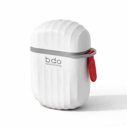 Soap case on white background