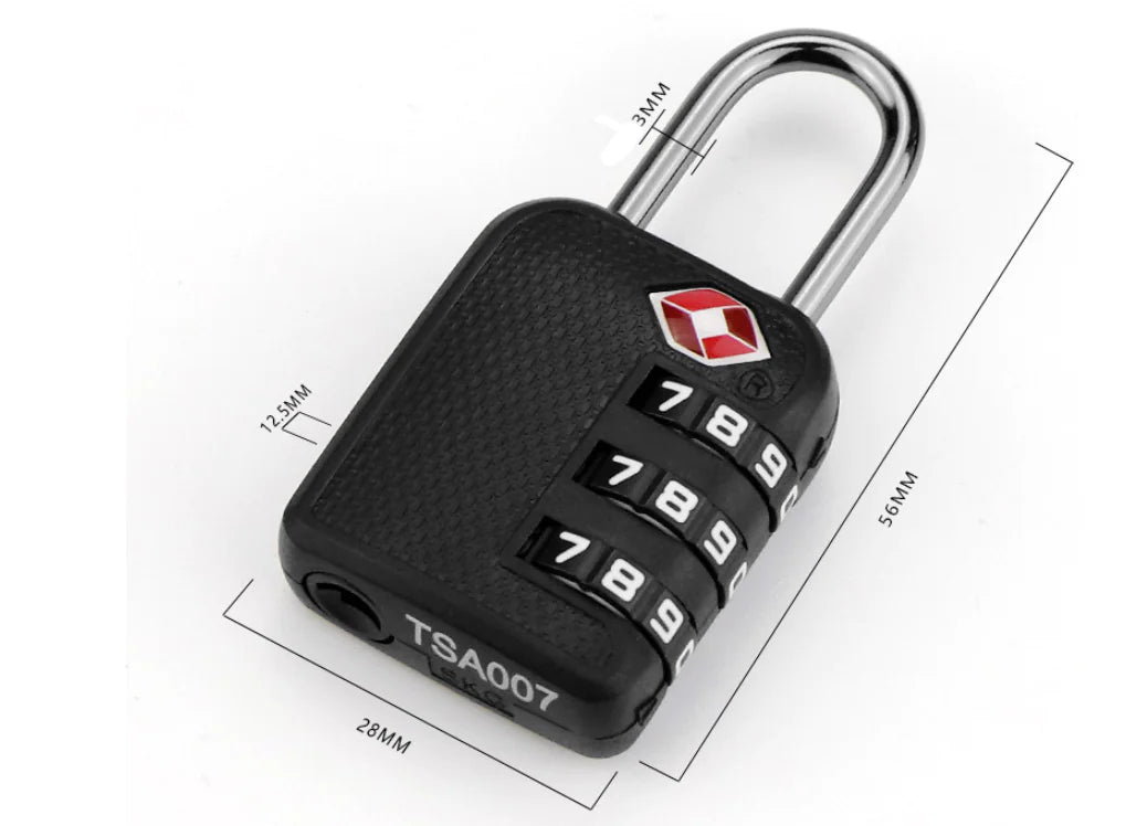 TSA Travel Lock (Zinc Alloy)