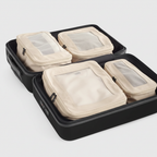 Matte Black Suitcase White BG